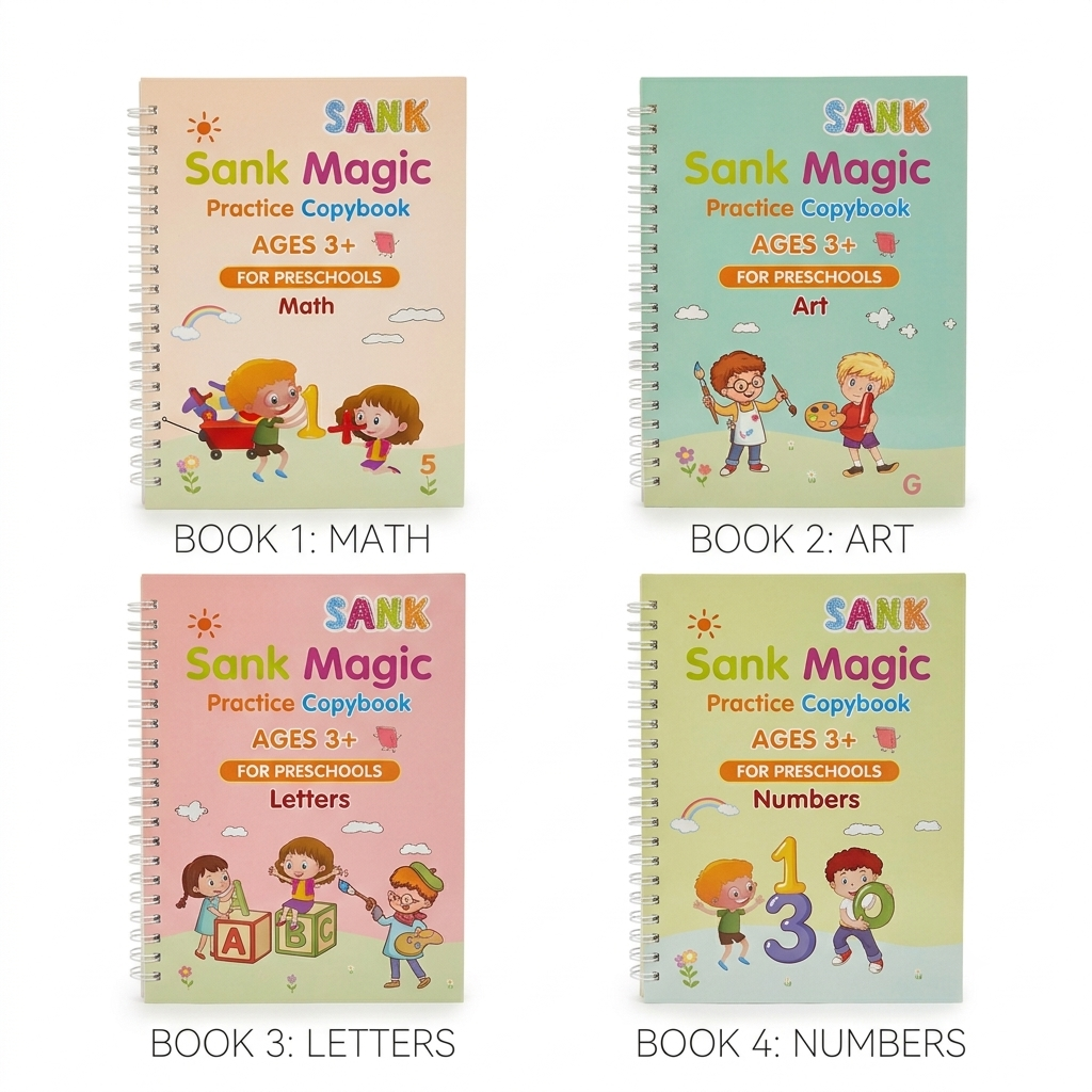Sank Magic Practice Copybook